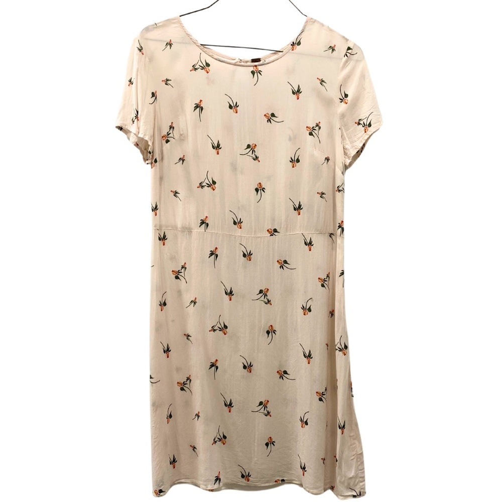Free People Light Pink Floral Mini Dress Women’s 2